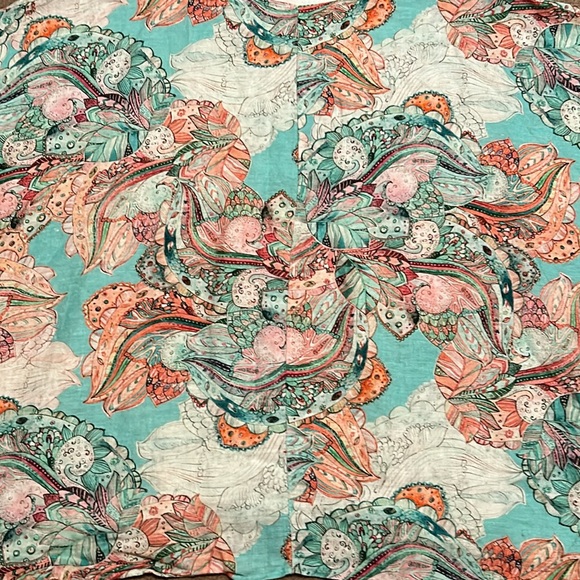 🩵Lungo L’arno Puro Lino Gorgeous Made in Italy 100% Linen Oversized Top - Picture 14 of 16